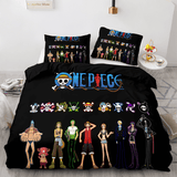 One Piece Cosplay Bedding Sets Full Duvet Covers Comforter Bed Sheets - EBuycos
