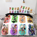 One Piece Cosplay Bedding Sets Soft Duvet Covers Comforter Bed Sheets - EBuycos