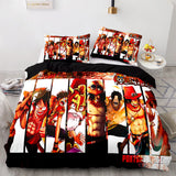 One Piece Cosplay Bedding Sets Soft Duvet Covers Comforter Bed Sheets - EBuycos