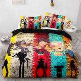 One Piece Cosplay Bedding Sets Soft Duvet Covers Comforter Bed Sheets - EBuycos