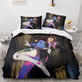Overwatch Cosplay 3 Piece Bedding Sets Duvet Covers Bed Sheets - EBuycos
