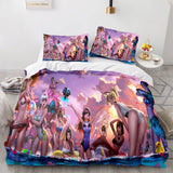 Overwatch Cosplay 3 Piece Bedding Sets Duvet Covers Bed Sheets - EBuycos