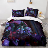 Overwatch Cosplay 3 Piece Bedding Sets Duvet Covers Bed Sheets - EBuycos