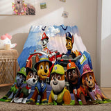 PAW Patrol Flannel Fleece Throw Cosplay Blanket Halloween Comforter Sets - EBuycos