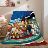 PAW Patrol Flannel Fleece Throw Cosplay Blanket Halloween Comforter Sets - EBuycos