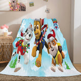 PAW Patrol Flannel Fleece Throw Cosplay Blanket Halloween Comforter Sets - EBuycos