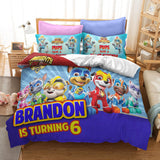 PAW Patrol Season 1 Bedding Set Kids Duvet Cover Quilt Bed Sheets Sets - EBuycos