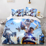 PS4 Overwatch Cosplay Bedding Set Duvet Covers Comforter Bed Sheets - EBuycos