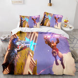 PS4 Overwatch Cosplay Bedding Set Duvet Covers Comforter Bed Sheets - EBuycos