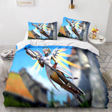 PS4 Overwatch Cosplay Bedding Set Duvet Covers Comforter Bed Sheets - EBuycos