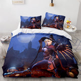 PS4 Overwatch Cosplay Bedding Set Duvet Covers Comforter Bed Sheets - EBuycos