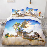 PS4 Overwatch Cosplay Bedding Set Duvet Covers Comforter Bed Sheets - EBuycos