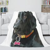 Pet Puppy Dog Flannel Blanket Comforter Bedding Sets for All Seasons - EBuycos