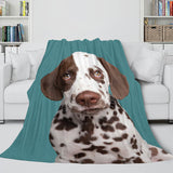 Pet Puppy Dog Flannel Blanket Comforter Bedding Sets for All Seasons - EBuycos