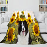 Pet Puppy Dog Flannel Blanket Comforter Bedding Sets for All Seasons - EBuycos