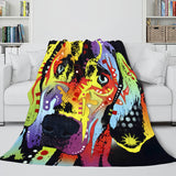 Pet Puppy Dog Flannel Blanket Comforter Bedding Sets for All Seasons - EBuycos