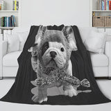 Pet Puppy Dog Flannel Blanket Comforter Bedding Sets for All Seasons - EBuycos