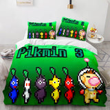 Pikmin Bedding Set Duvet Cover Bed Sets - EBuycos