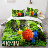 Pikmin Cosplay Comforter Bedding Set Duvet Covers Sets Bed Sheets - EBuycos