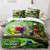 Pikmin Cosplay Comforter Bedding Set Duvet Covers Sets Bed Sheets - EBuycos