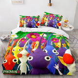 Pikmin Cosplay Comforter Bedding Set Duvet Covers Sets Bed Sheets - EBuycos