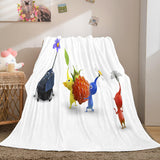 Pikmin Soft Flannel Fleece Throw Cosplay Blanket Comforter Bedding Set - EBuycos