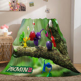 Pikmin Flannel Fleece Blanket - EBuycos