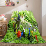 Pikmin Flannel Fleece Blanket - EBuycos