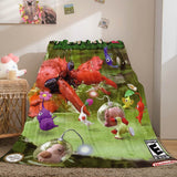 Pikmin Flannel Fleece Blanket - EBuycos