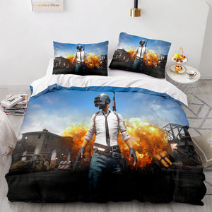 PlayerUnknown's Battlegrounds Cosplay Bedding Sets Duvet Covers Sheets - EBuycos