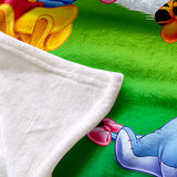 Pooh Bear Blanket Flannel Throw Room Decoration