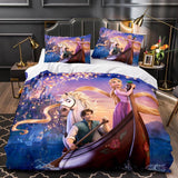 Princess Snow White Cinderella Belle Bedding Set Quilt Duvet Cover Sets - EBuycos