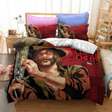 Red Dead Redemption Bedding Set Quilt Covers Without Filler
