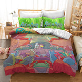 Rick And Morty Bedding Set Duvet Cover Christmas Sheets Bed Sets - EBuycos