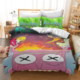 Rick And Morty Bedding Set Quilt Duvet Cover Christmas Sheets Bed Sets - EBuycos