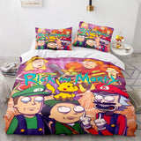 Rick and Morty Cosplay Bedding Sets Quilt Covers Without Filler