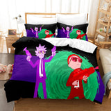 Rick and Morty Cosplay Bedding Sets Duvet Covers Comforter Bed Sheets - EBuycos