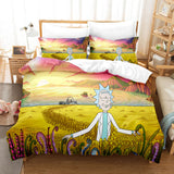 Rick and Morty Cosplay Bedding Sets Duvet Covers Comforter Bed Sheets - EBuycos