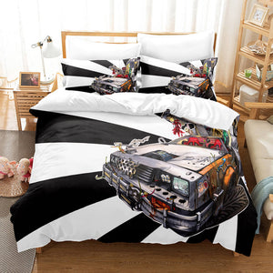 Rick and Morty Cosplay Bedding Sets Duvet Covers Comforter Bed Sheets - EBuycos