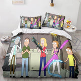 Rick and Morty Season 5 Bedding Set Quilt Duvet Cover Bedding Sets - EBuycos