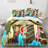 Rick and Morty Season 5 Bedding Set Quilt Duvet Cover Bedding Sets - EBuycos