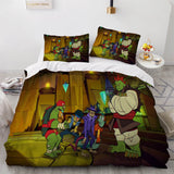 Rise of the Teenage Mutant Ninja Turtles Bedding Set Quilt Cover Without Filler