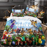 Roblox Bedding Set Quilt Duvet Cover Bed Sheets Sets Christmas Present - EBuycos