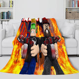 Roblox Blanket Flannel Fleece Throw Cosplay Blanket Christmas Present - EBuycos