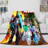 Roblox Blanket Flannel Fleece Throw Cosplay Blanket Christmas Present - EBuycos