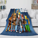 Roblox Blanket Flannel Fleece Throw Cosplay Blanket Christmas Present - EBuycos