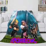 Roblox Blanket Flannel Fleece Throw Cosplay Blanket Christmas Present - EBuycos