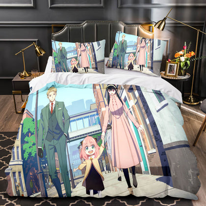 SPY×FAMILY 2022 Bedding Set Quilt Cover Without Filler