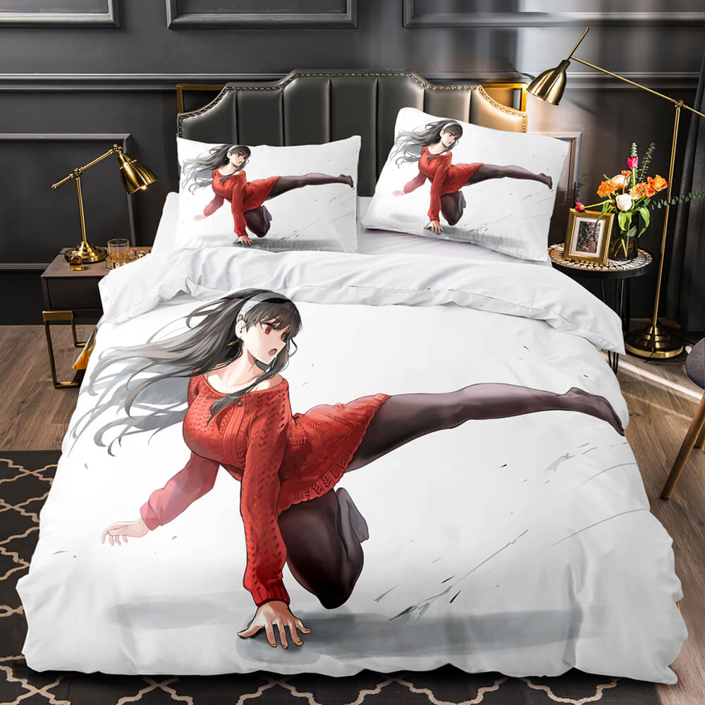 Anime SPY×FAMILY Bedding Set Quilt Cover Room Decoration