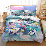 Anime Sailor Moon Bedding Set Quilt Duvet Covers Bed Sheets Sets - EBuycos